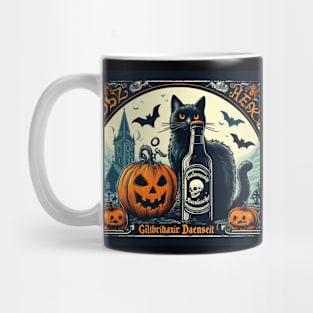 Halloween Cat #8 Mug